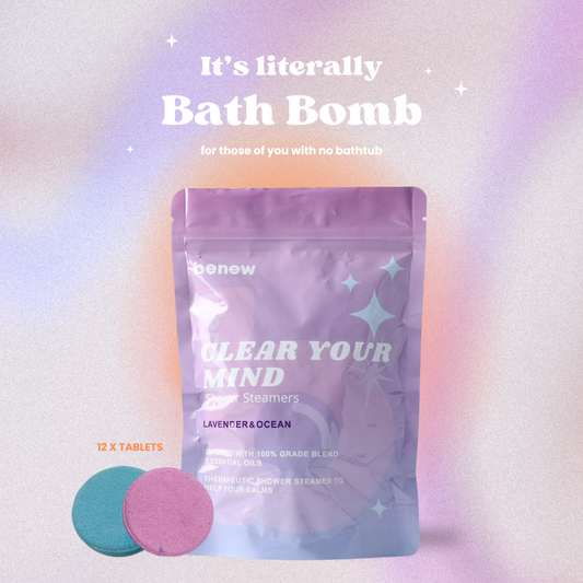 Clear Your Mind Shower Steamers