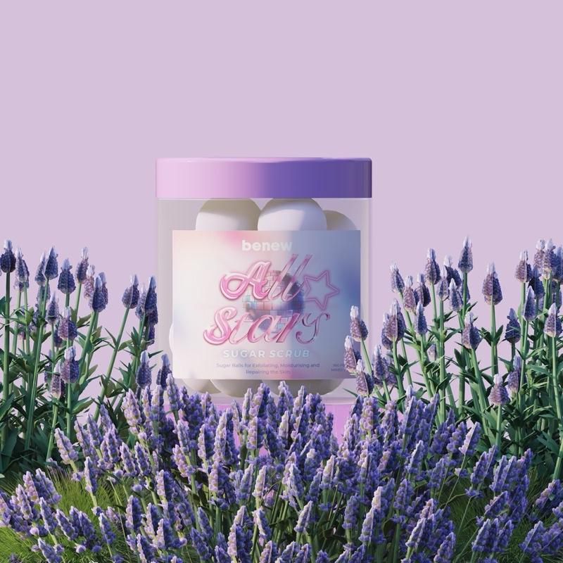 Lavender Body Sugar Scrub Balls