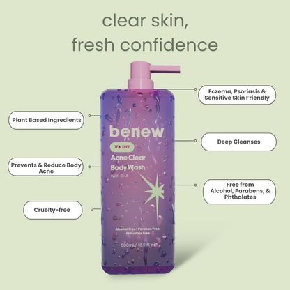 Tea Tree Acne Clear Body Wash