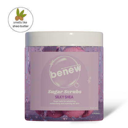 Silky Shea Body Sugar Scrub Balls