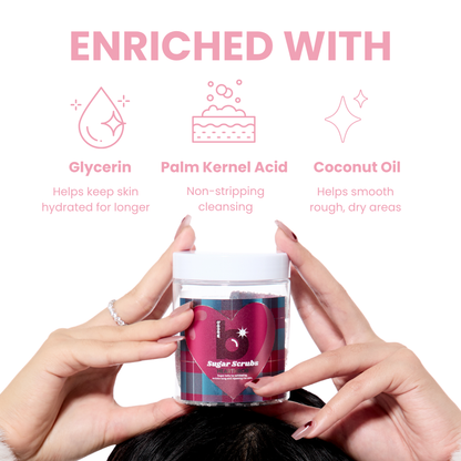 Heart Body Sugar Scrubs