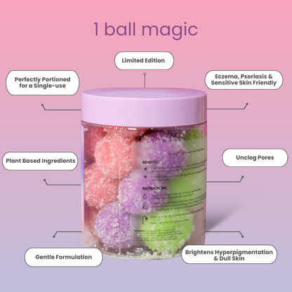 Mix Scents Body Sugar Scrub Balls